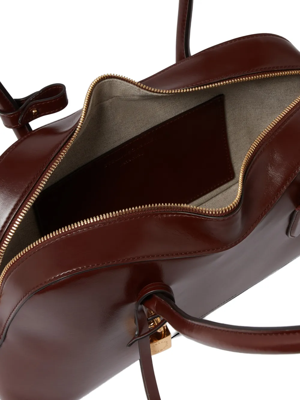 Stella McCartney Ryder schoudertas met hangslot Rood