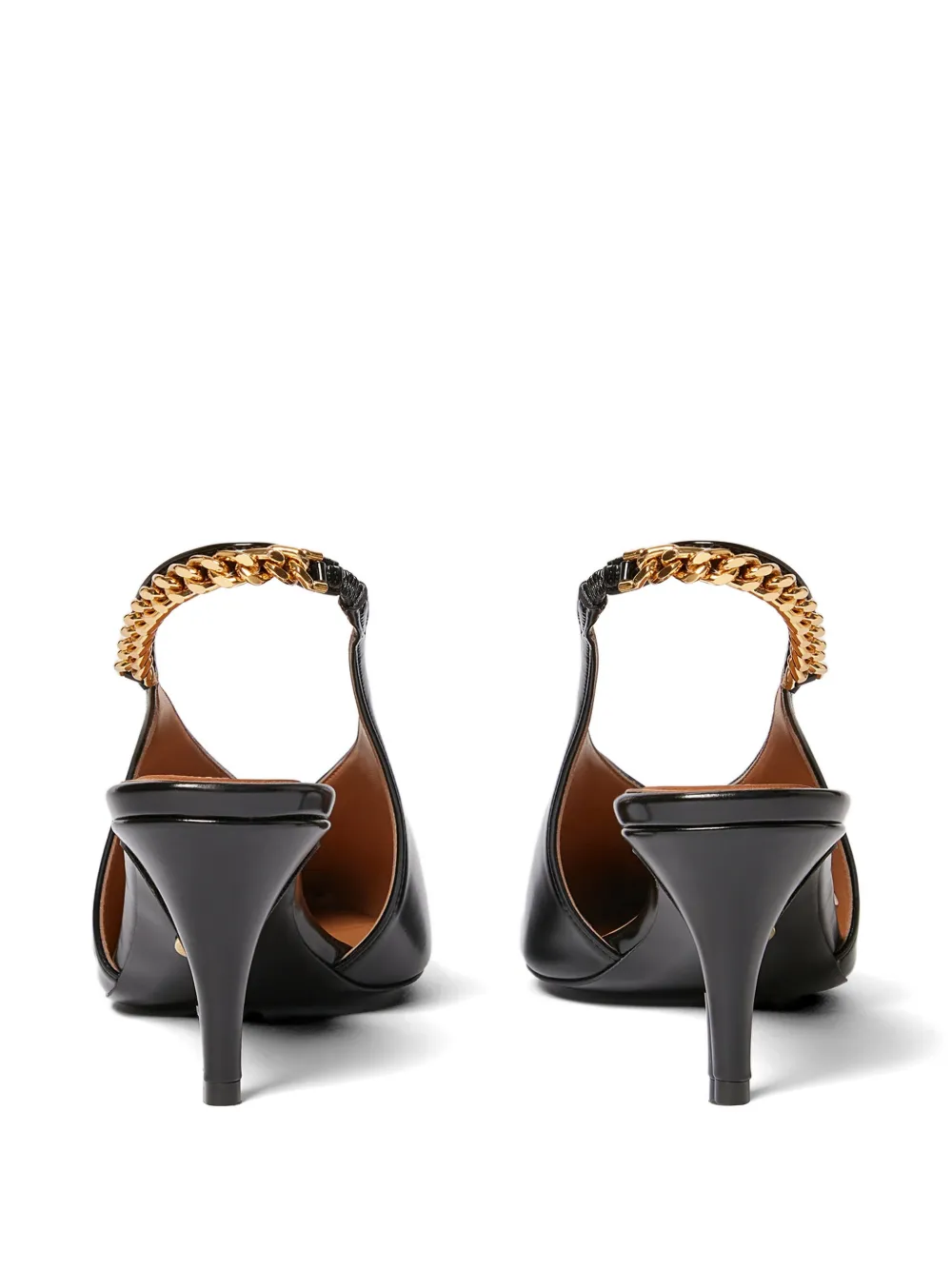 Stella McCartney Slingback pumps met puntige neus Zwart