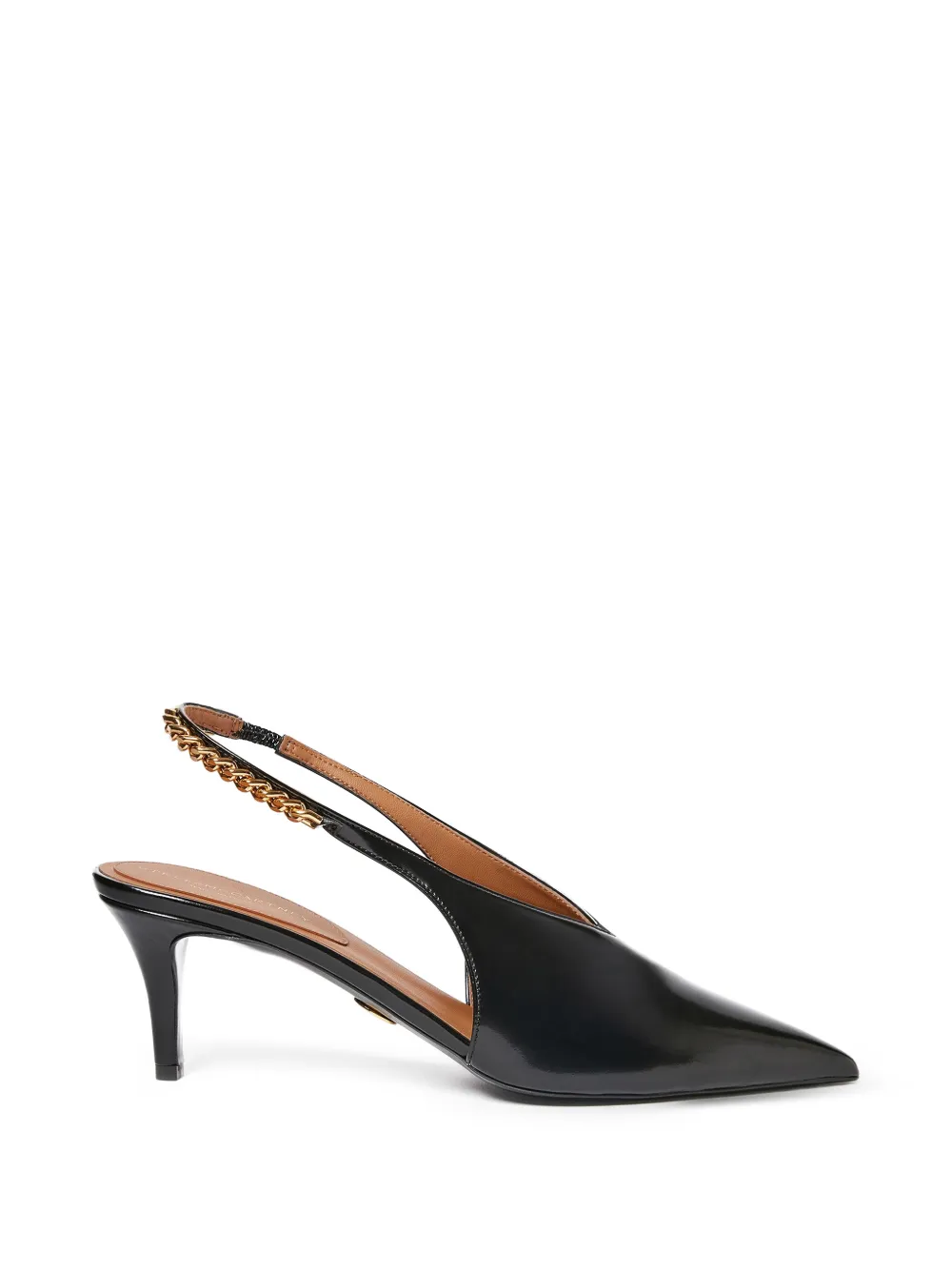 Stella McCartney Pumps con cinturino posteriore - Nero