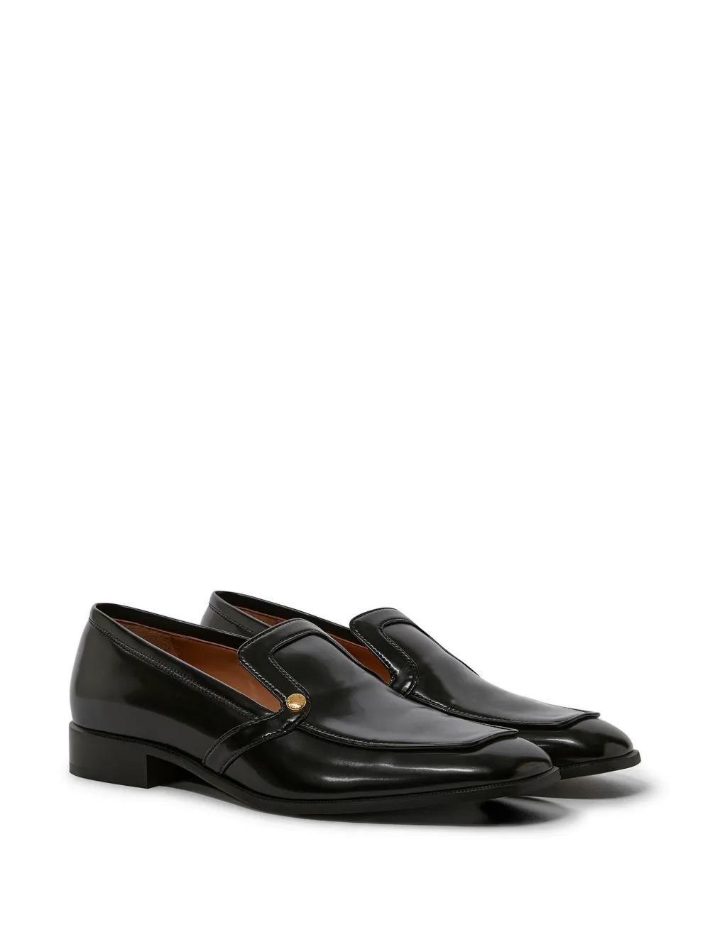 Stella McCartney Loafers met metalen detail Zwart
