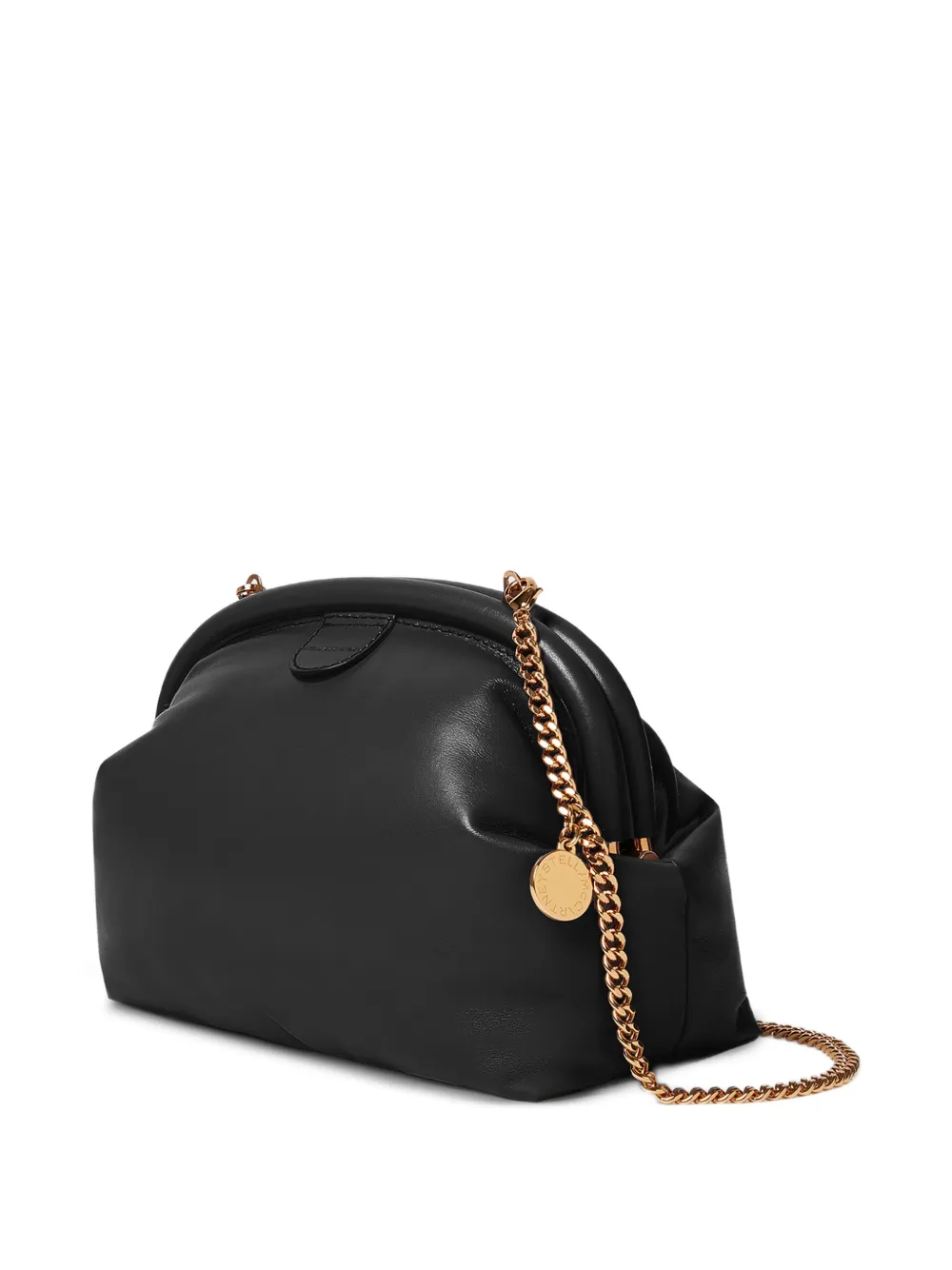  Stella Mccartney Falabella Chain-strap Clutch Bag - Black 