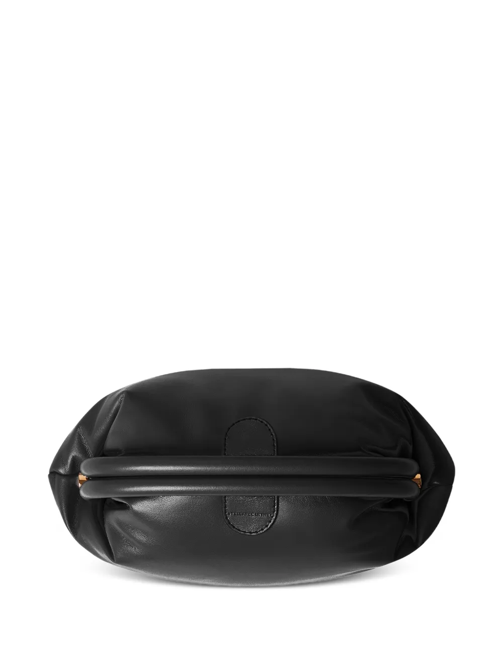 Stella McCartney Falabella gewatteerde clutch met ketting Zwart