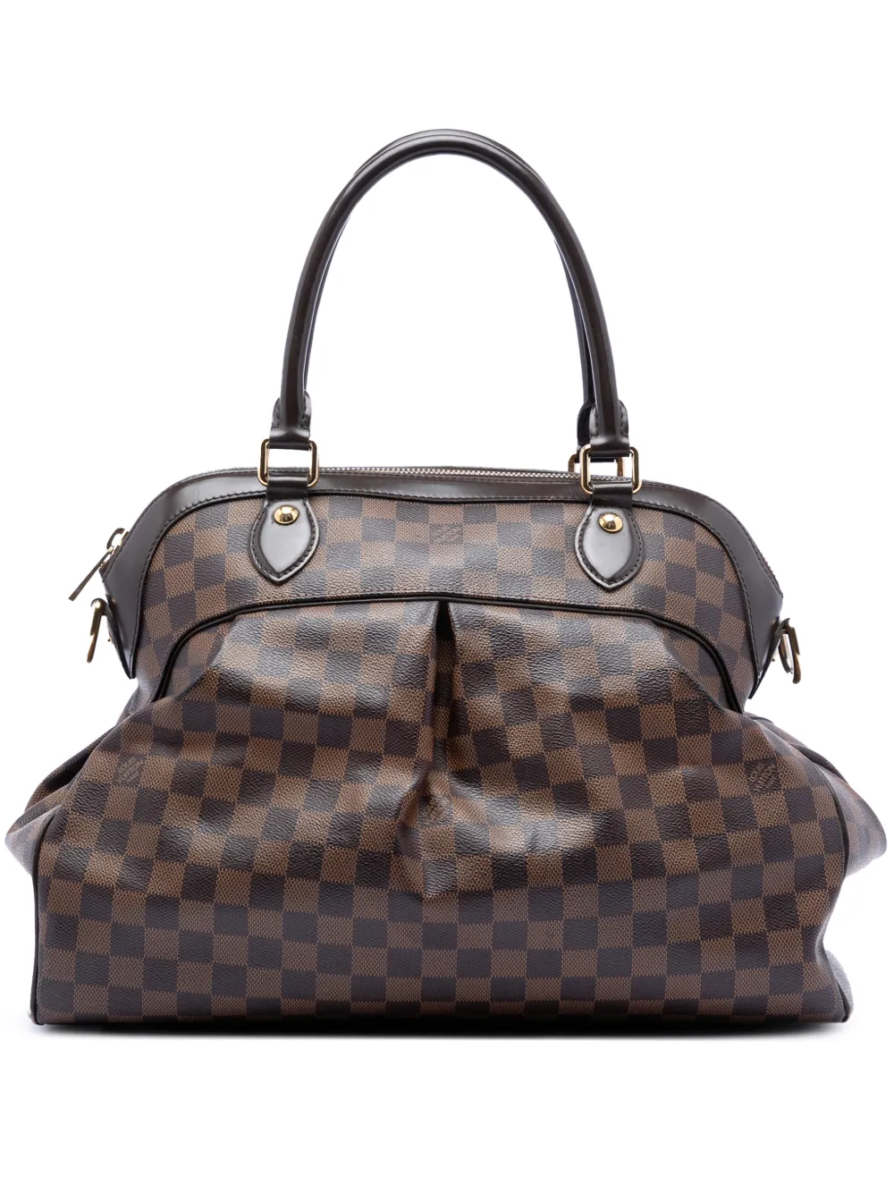 Louis Vuitton Pre-Owned 2009 Damier Ebene Trevi GM satchel - Marrone