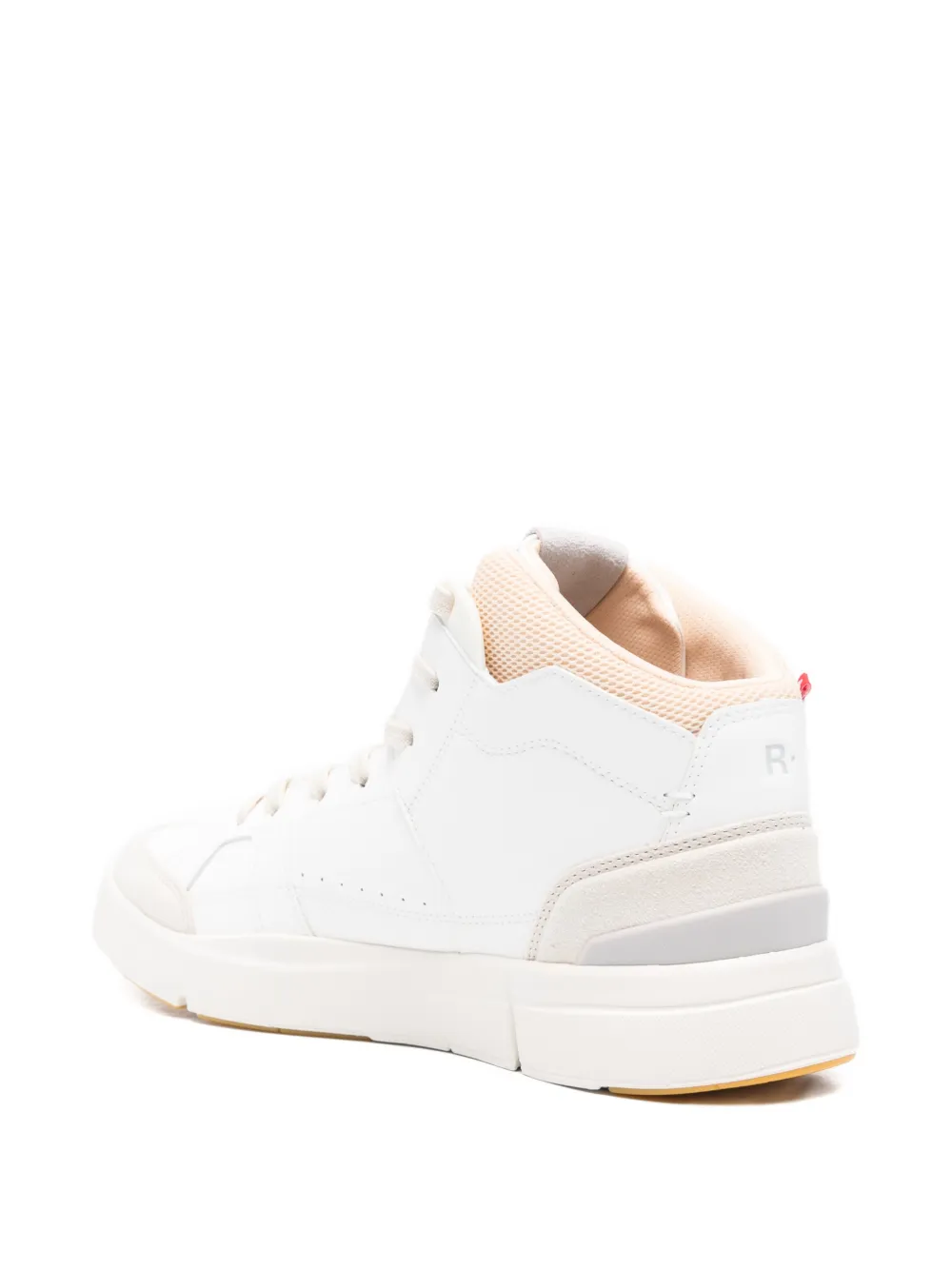 On The Roger Clubhouse Mid sneakers Wit