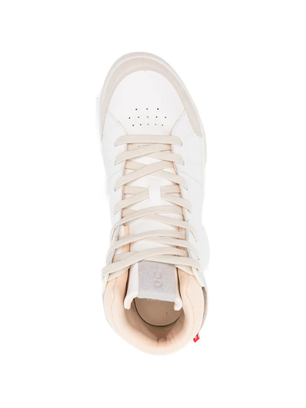 On The Roger Clubhouse Mid sneakers Wit