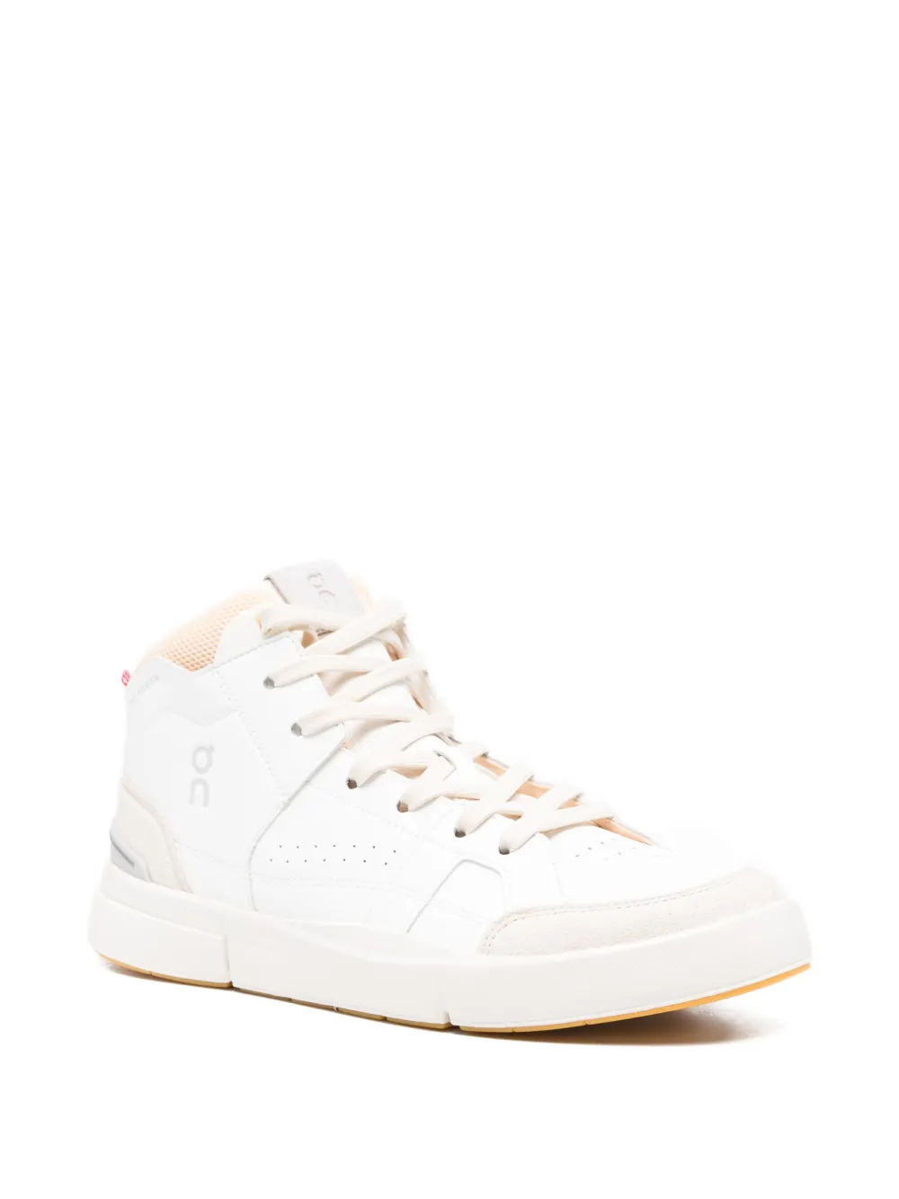 On The Roger Clubhouse Mid sneakers Wit