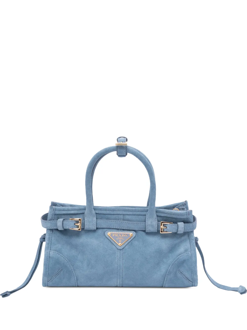 Prada mini Bonnie tote bag - Blu