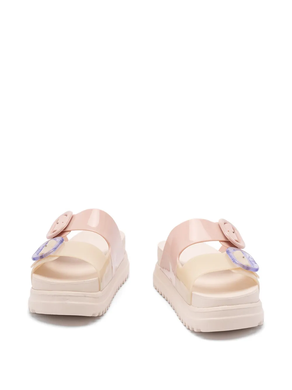 Cozy Buckled Platform Sandals
