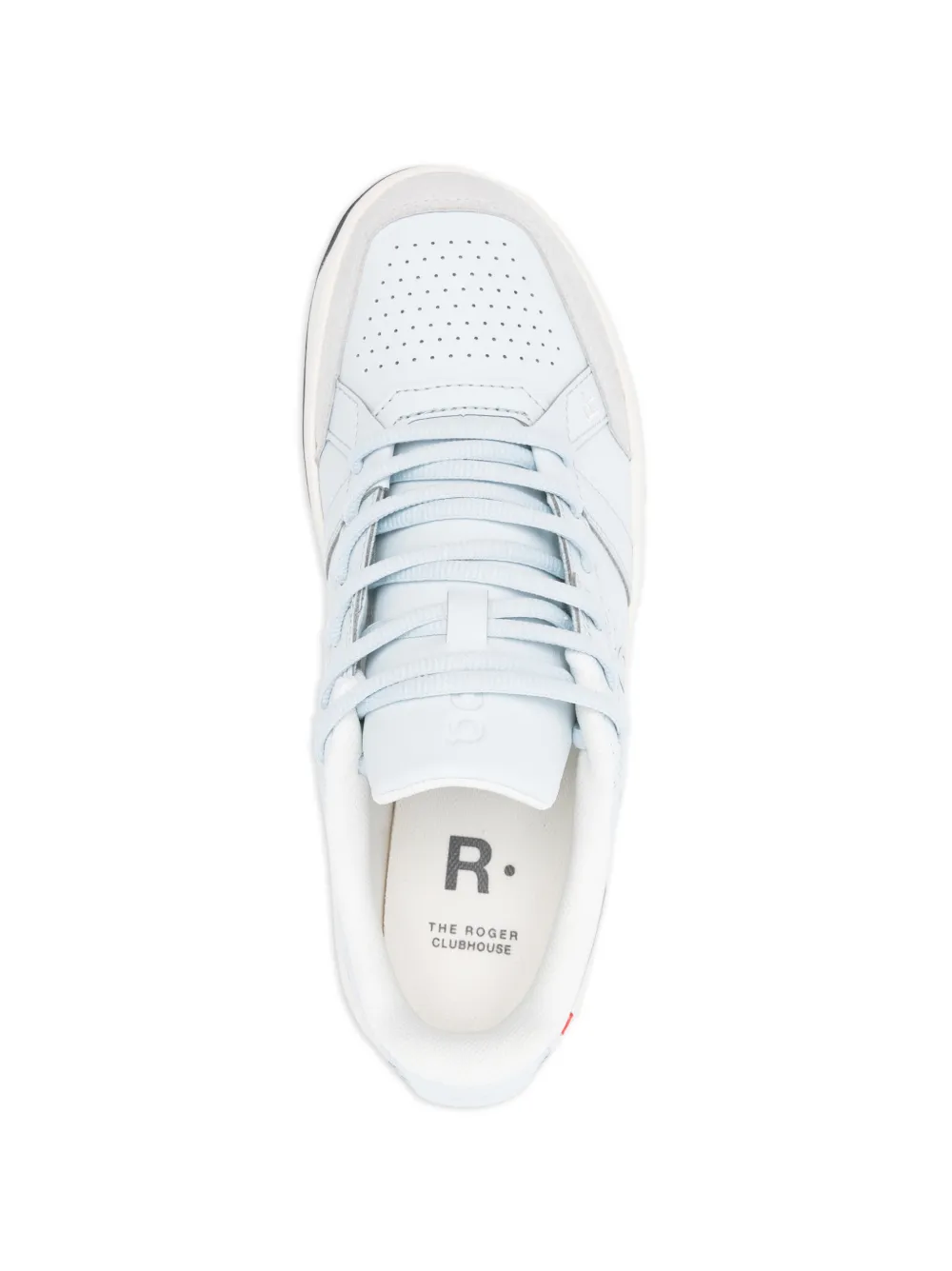 On The Rouger sneakers met geperforeerd detail Blauw