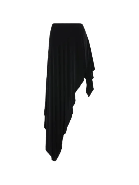 Maison Margiela draped asymmetric midi skirt