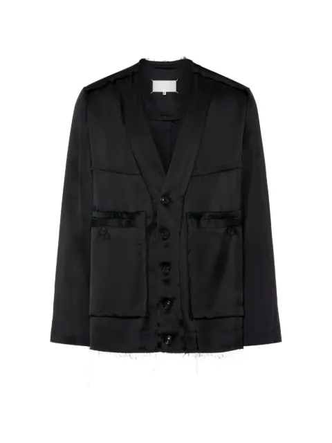 Maison Margiela frayed-edges jacket