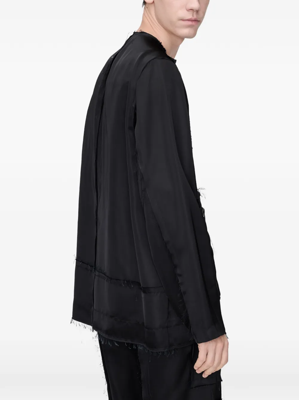 Maison Margiela Jack met franje Zwart