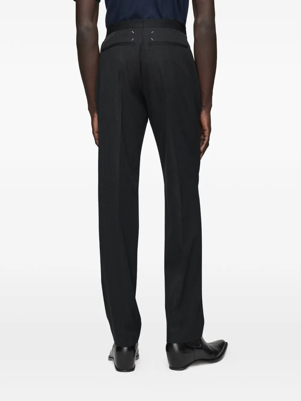 Maison Margiela Wollen broek Grijs