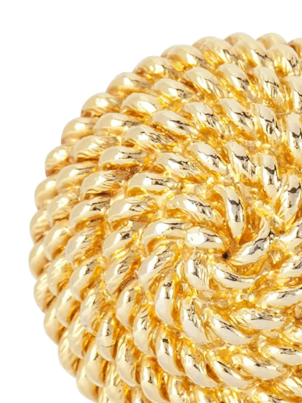 1980s Woven Earrings