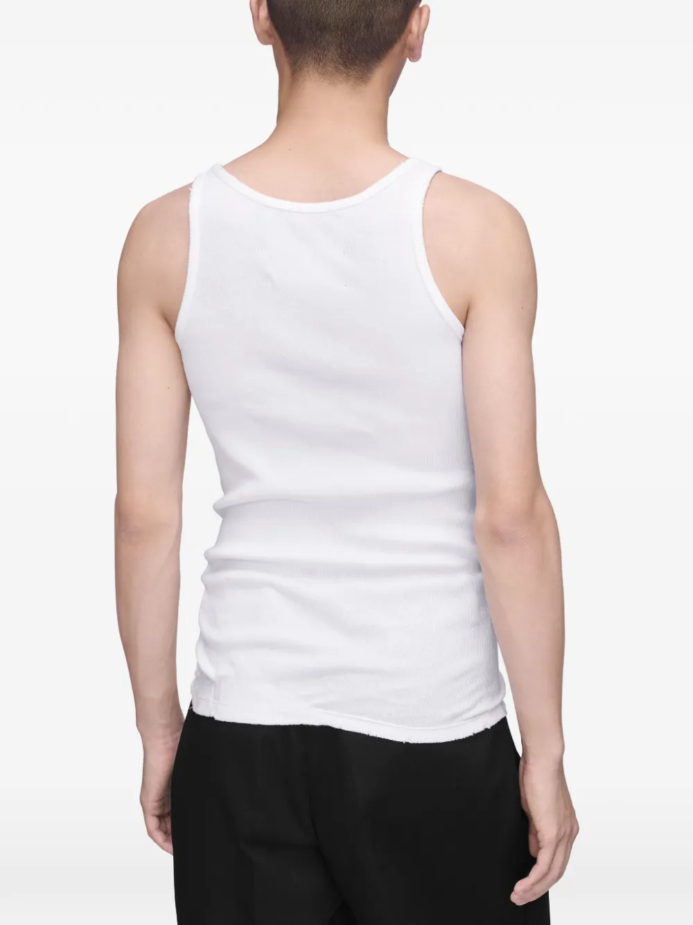 Maison Margiela Katoenen tanktop Wit