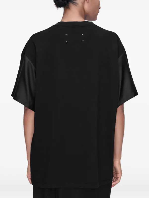 Maison Margiela floral-print T-shirt | Black | FARFETCH