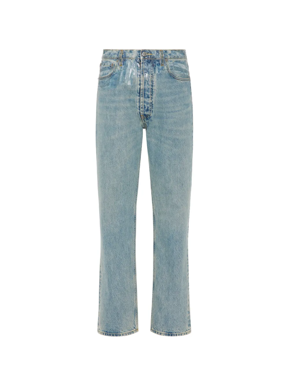 Maison Margiela Jeans con passanti per cintura - Blu