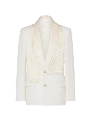 Maison Margiela striped-panel Waistcoat | Neutrals | FARFETCH