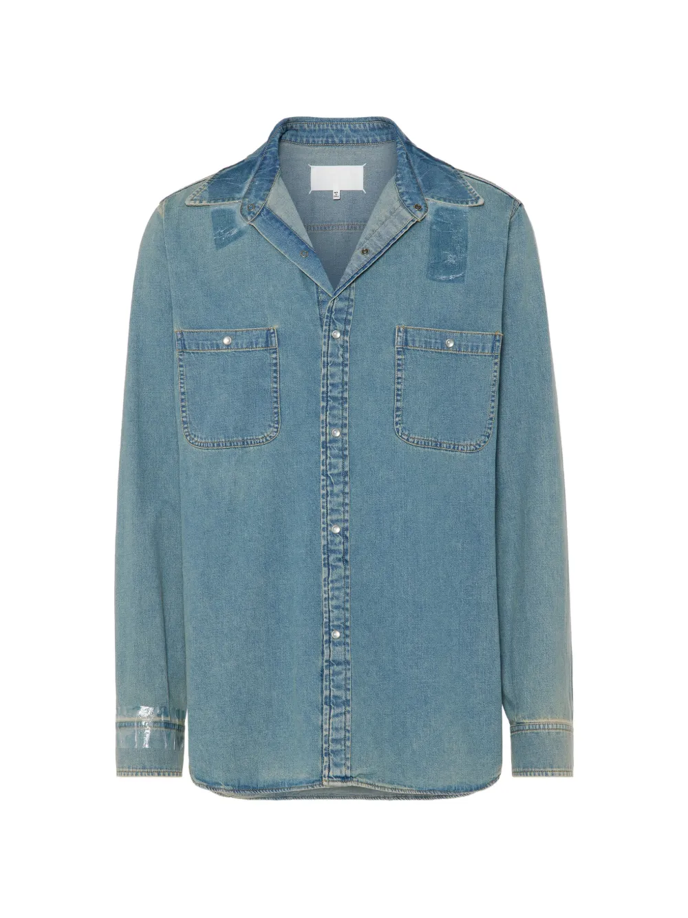 Maison Margiela long-sleeves shirt - Blue