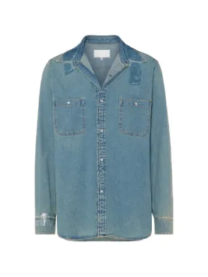 JIL SANDER デニムシャツ size50 Jil Sander デニムシャツ | ブルー | FARFETCH JP