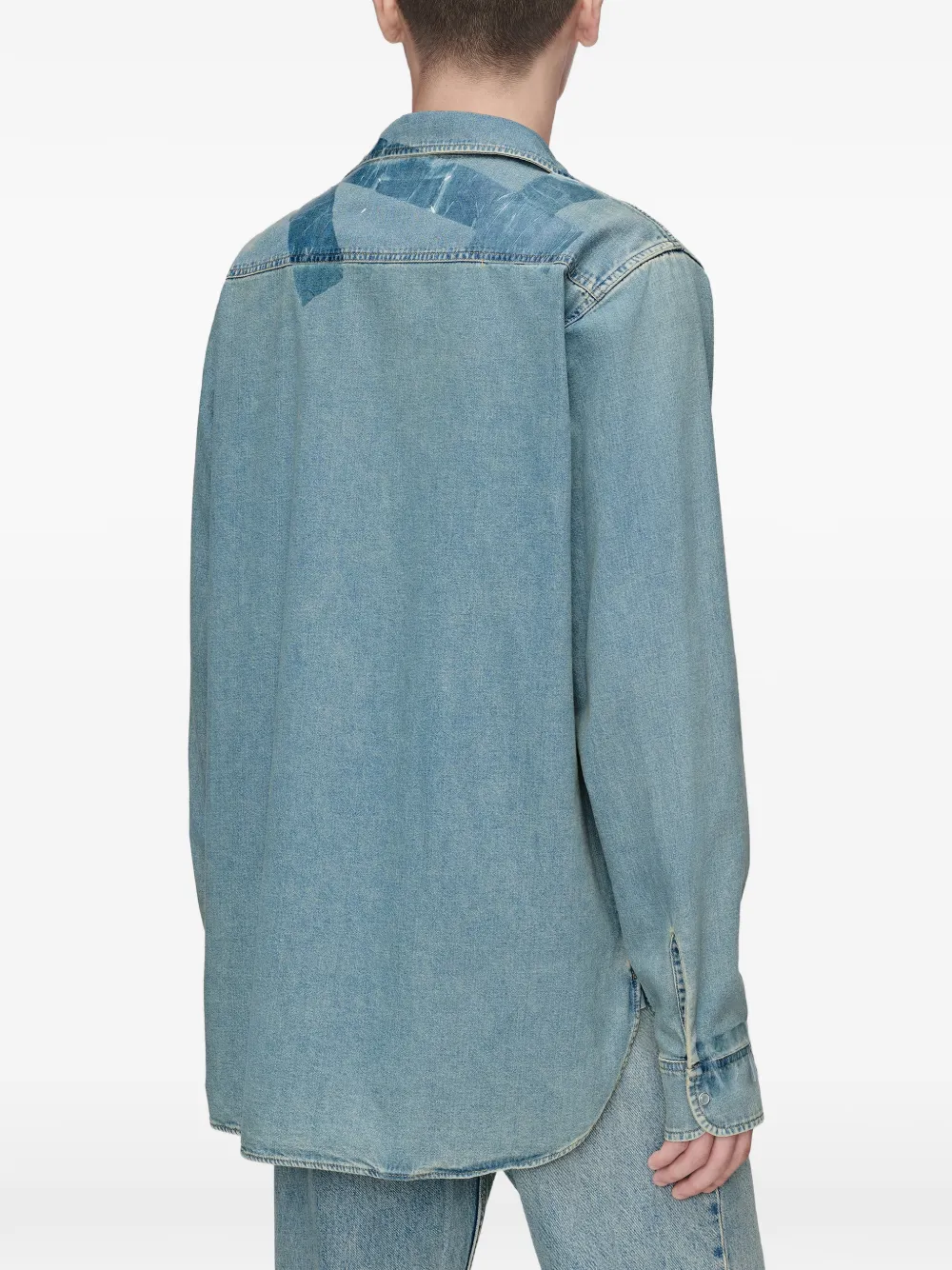 Maison Margiela Overhemd met lange mouwen Blauw