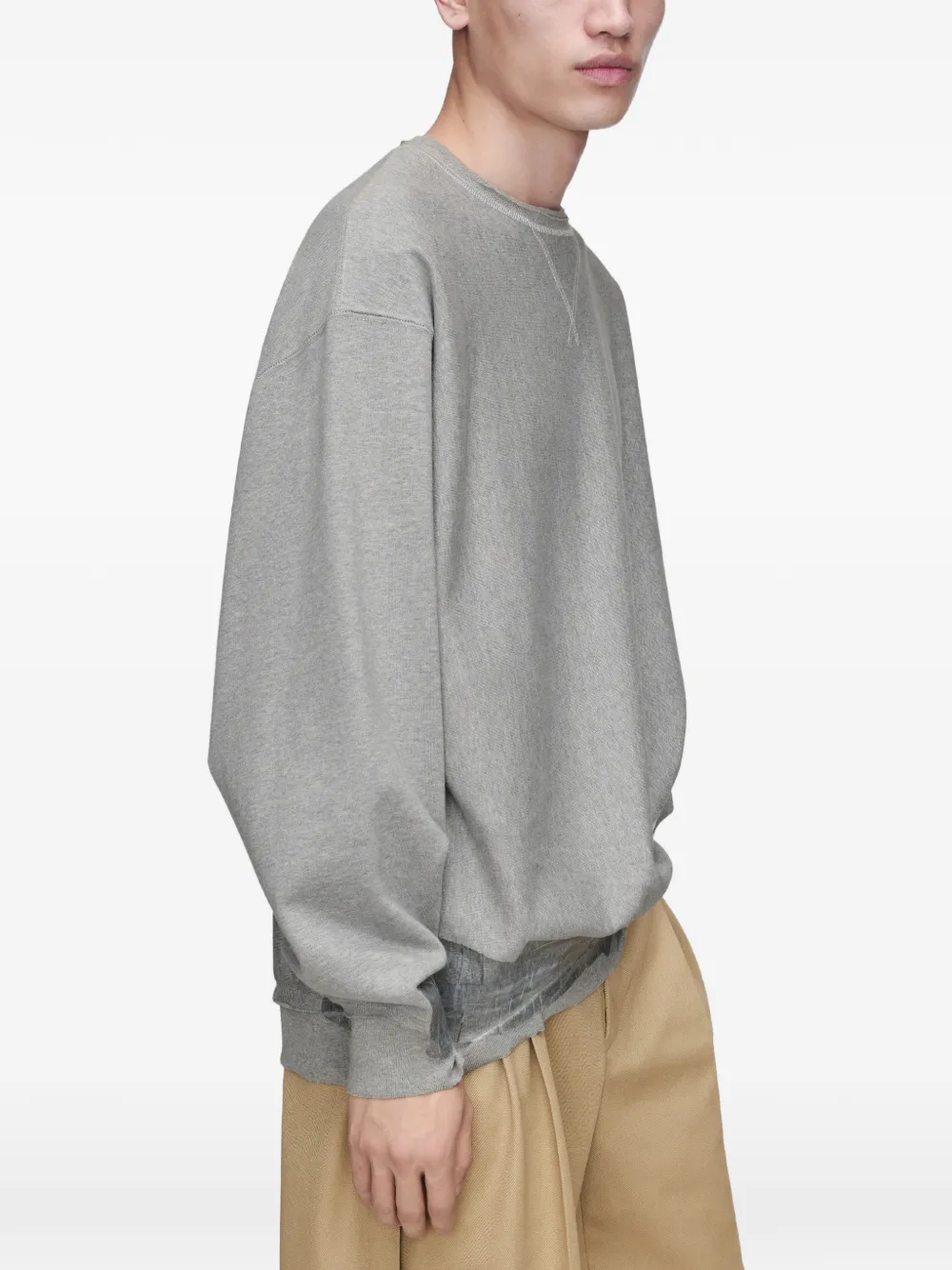 Maison Margiela Sweater met lange mouwen Grijs