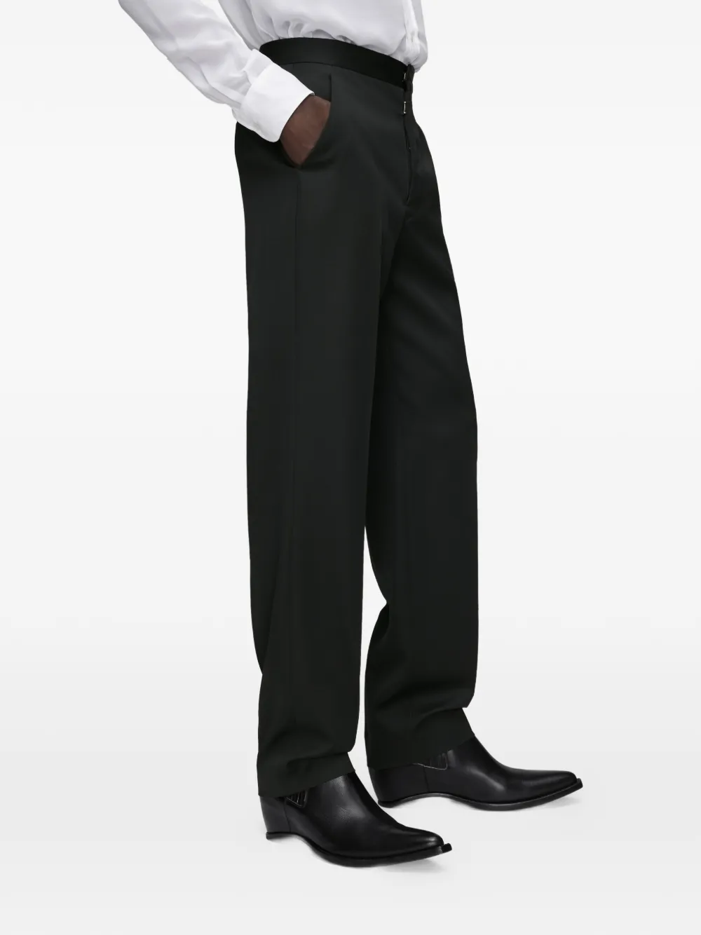 Maison Margiela Wollen broek Zwart