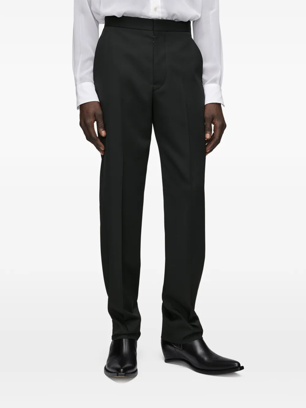 Maison Margiela Wollen broek Zwart