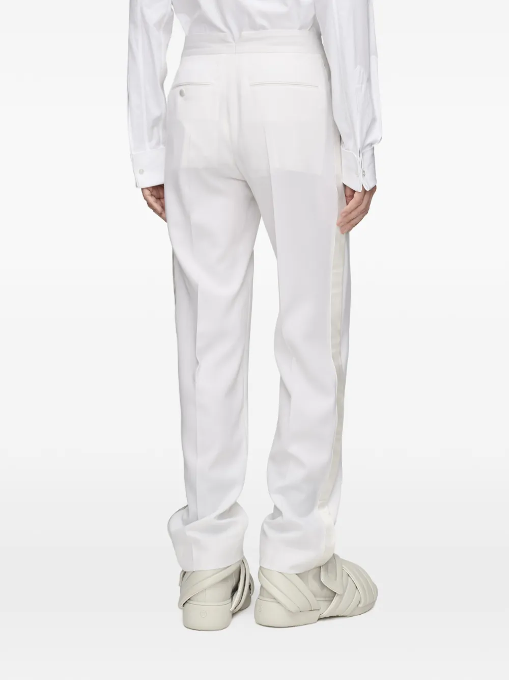 Maison Margiela Broek met geperste naden Wit