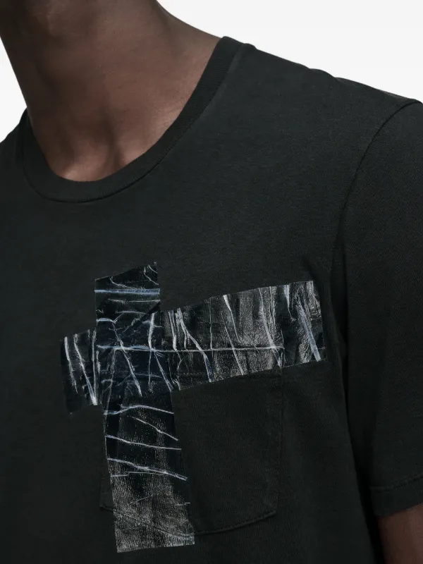 Maison Margiela テープポケット Tシャツ | ブラック | FARFETCH JP