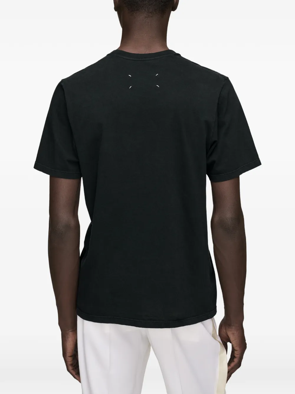 f*n様 Maison Margiela ポケットTシャツ Maison Margiela テープポケット Tシャツ | ブラック | FARFETCH JP