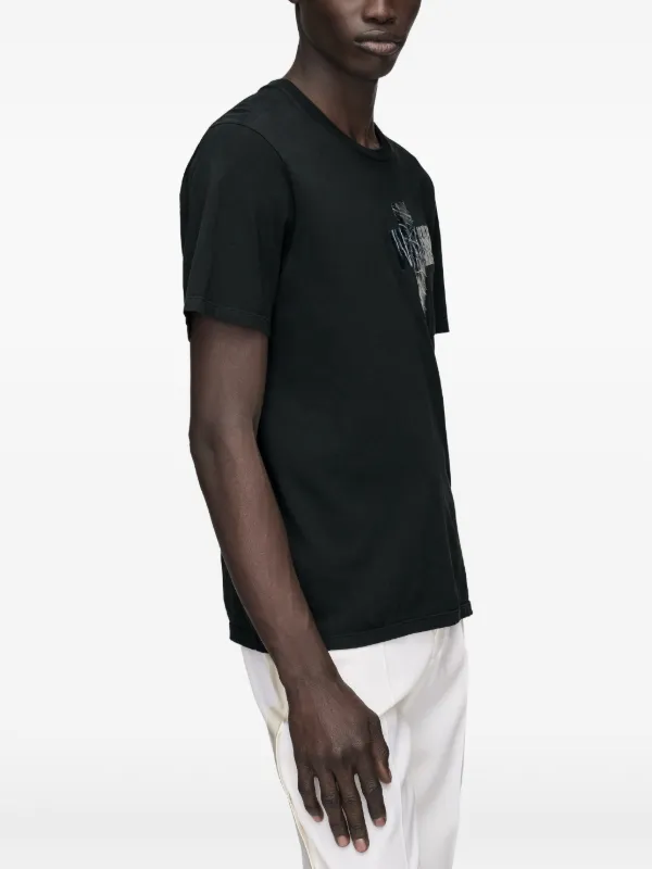 Maison Margiela テープポケット Tシャツ | ブラック | FARFETCH JP