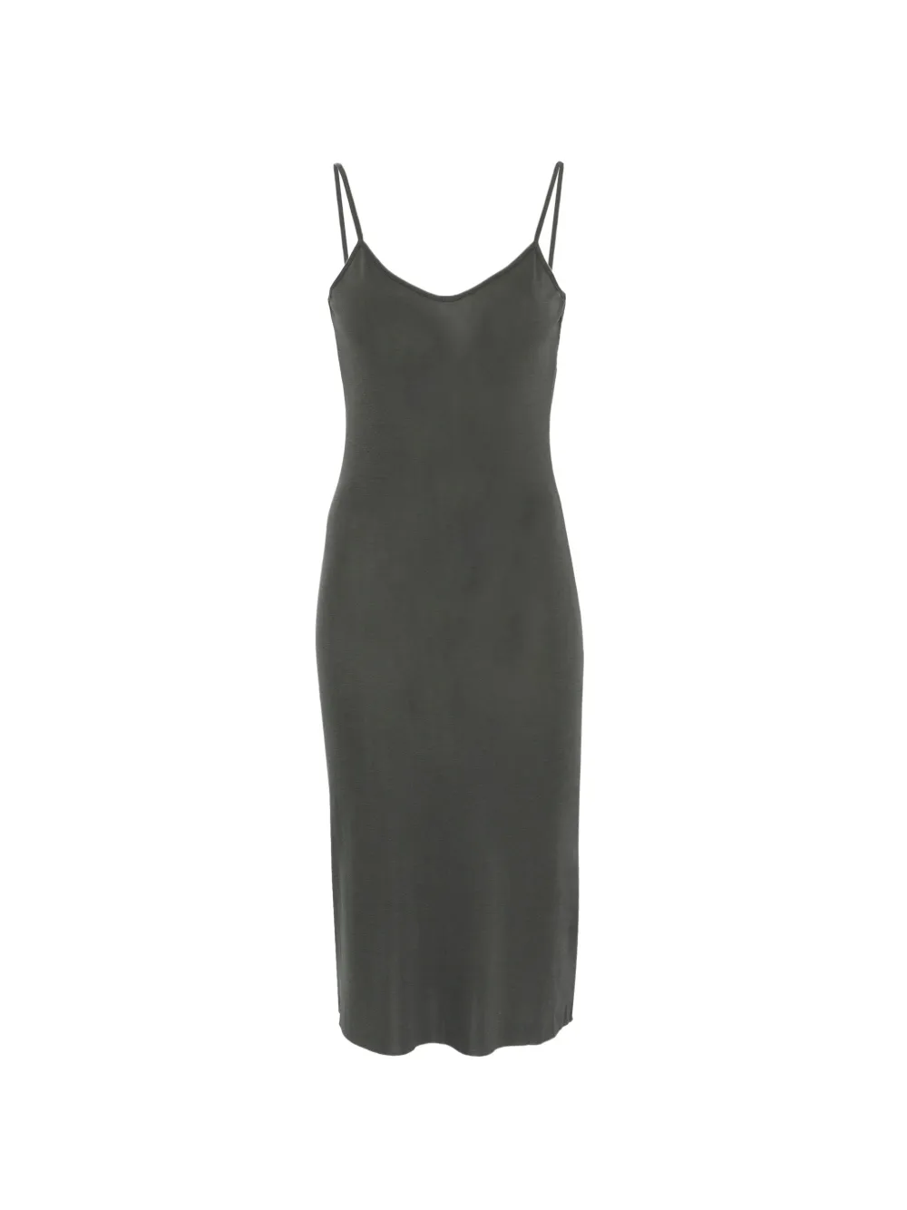 Soeur spaghetti strap V-neck dress - Verde