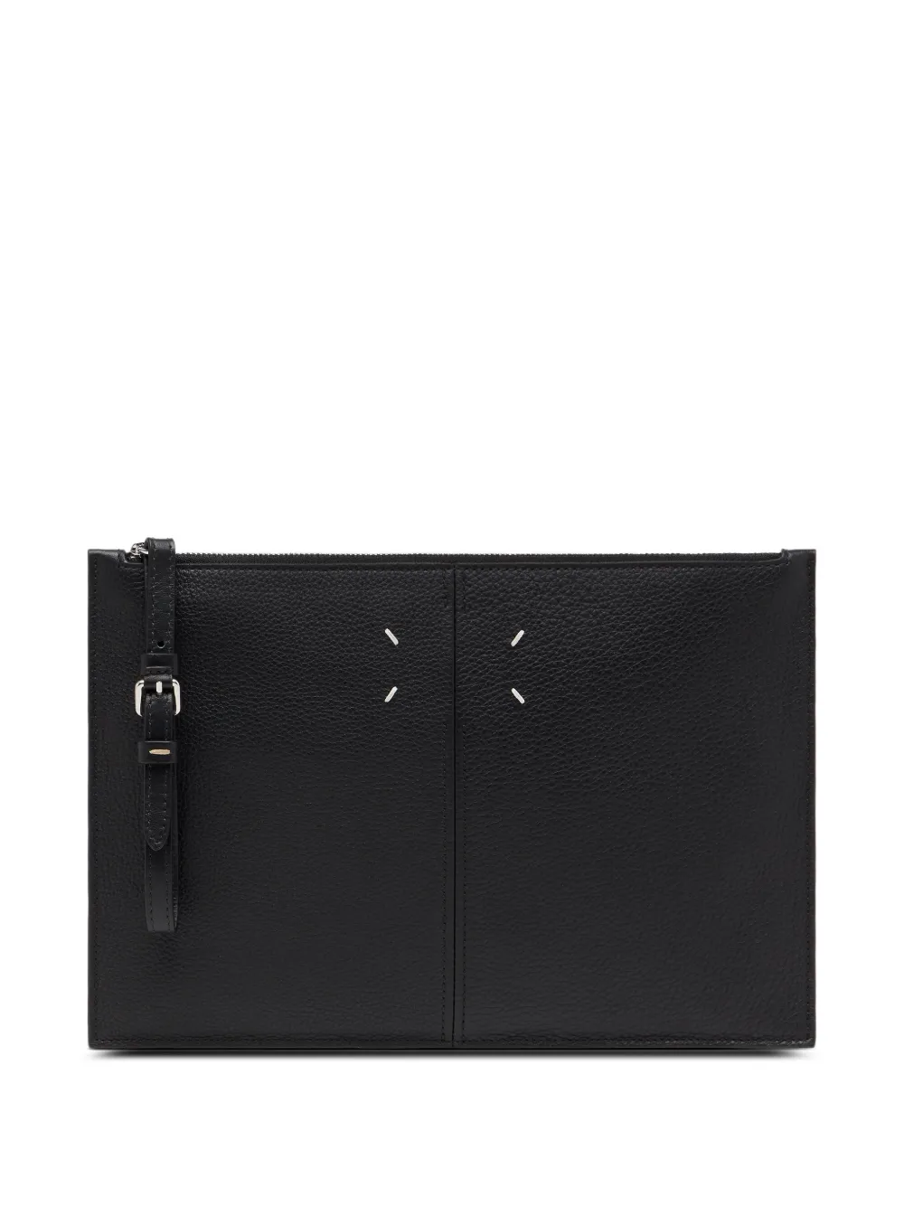 Maison Margiela Clutch con fibbia - Nero