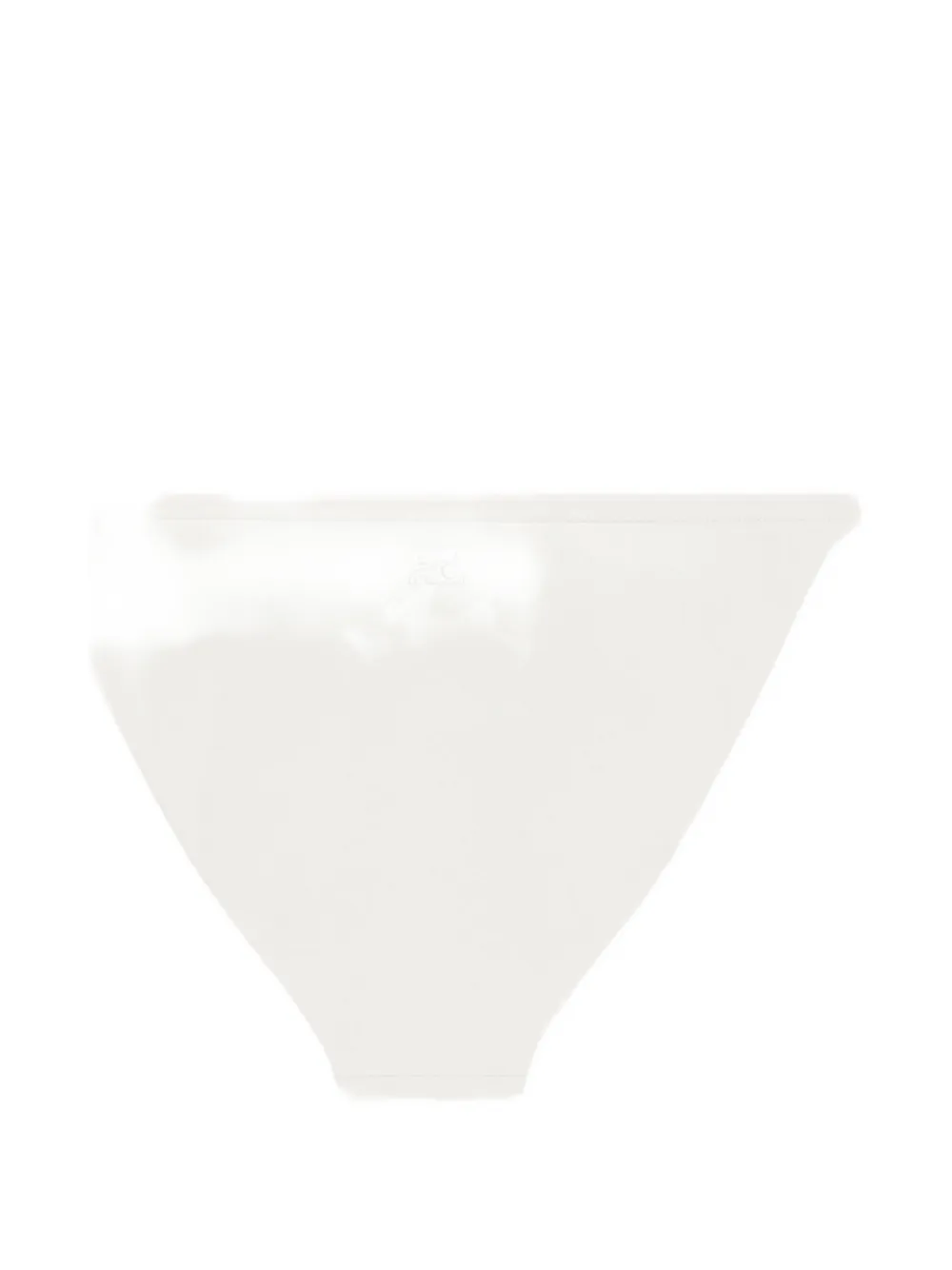Courrèges Bikini met gespdetail Wit