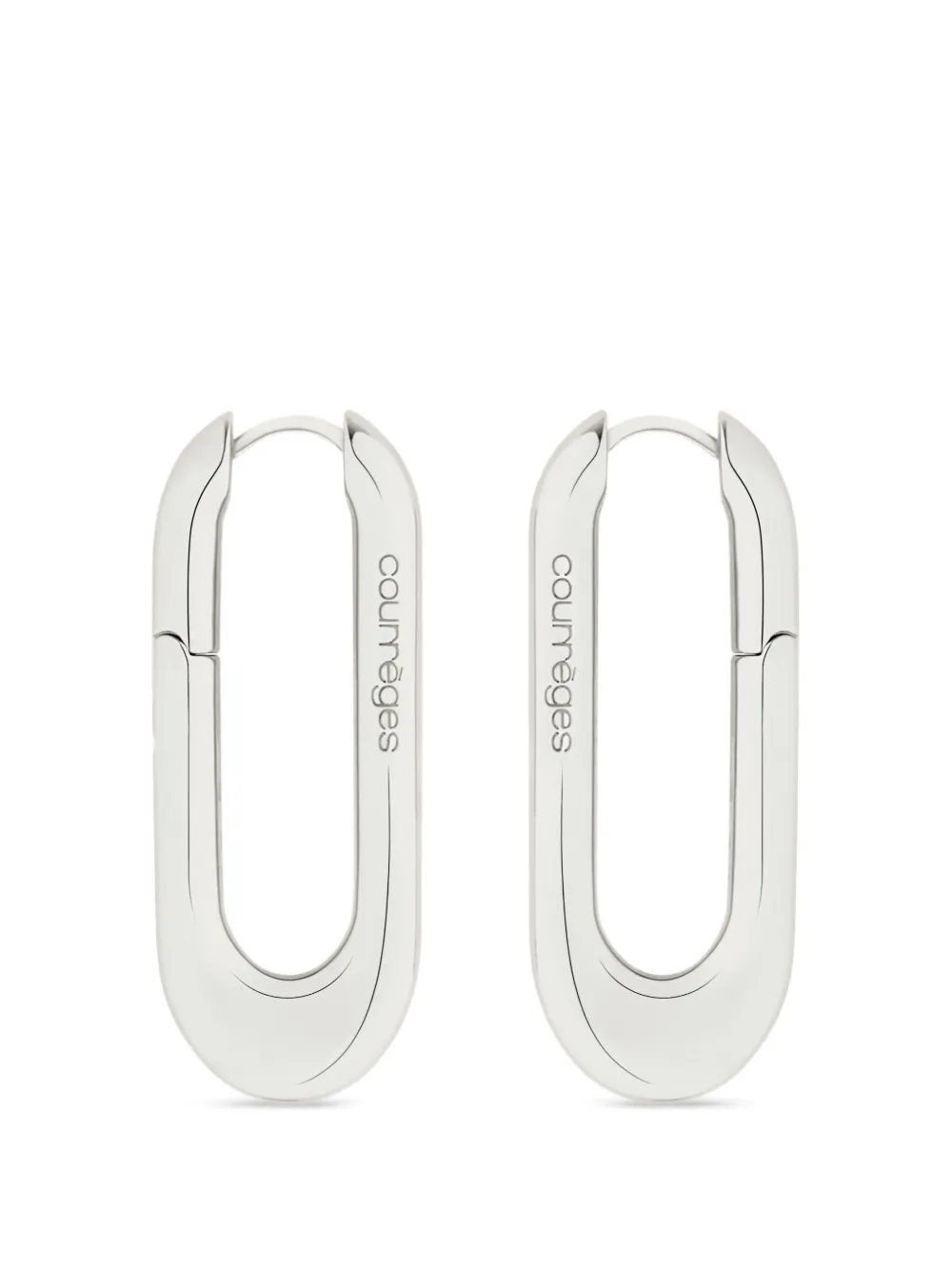  Courrèges Aros Con Logo - Plateado 