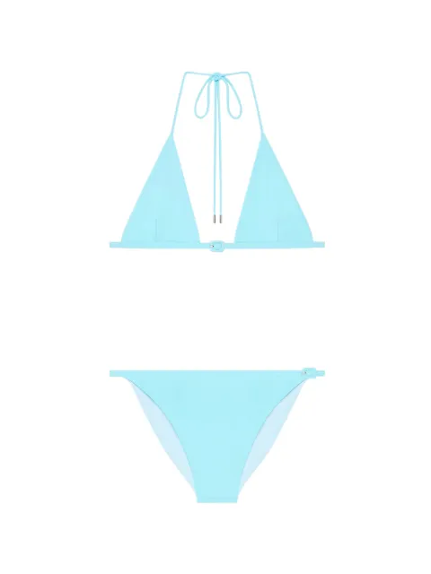 Courrèges bikini con detalle de hebilla