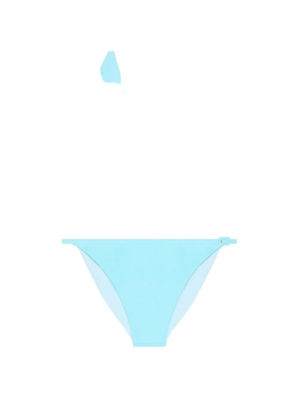 Courrèges Bikini met gespdetail Blauw