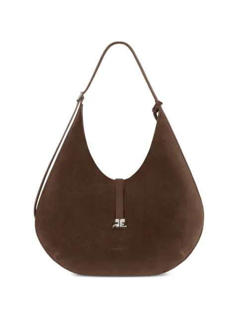 Courrèges Borsa a spalla con placca logo