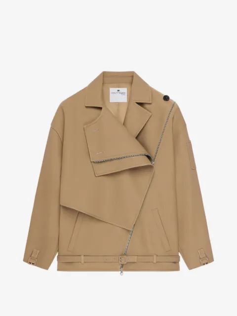 Courrèges gabardina Oblique