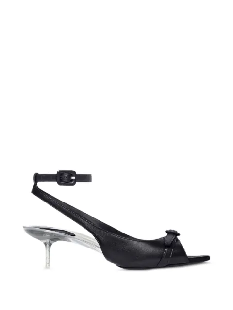Courrèges sandalias con detalle de hebilla