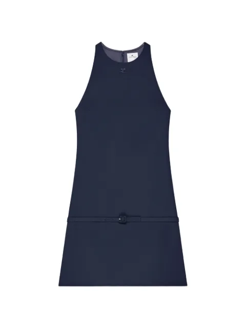 Courrèges belted A-line mini dress