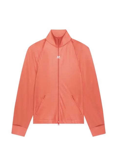 Courrèges sudadera con cierre