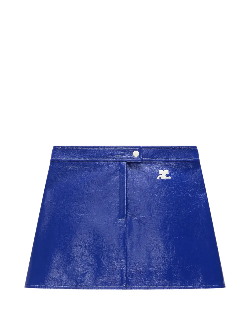 Courrèges Minigonna Reedition - Blu