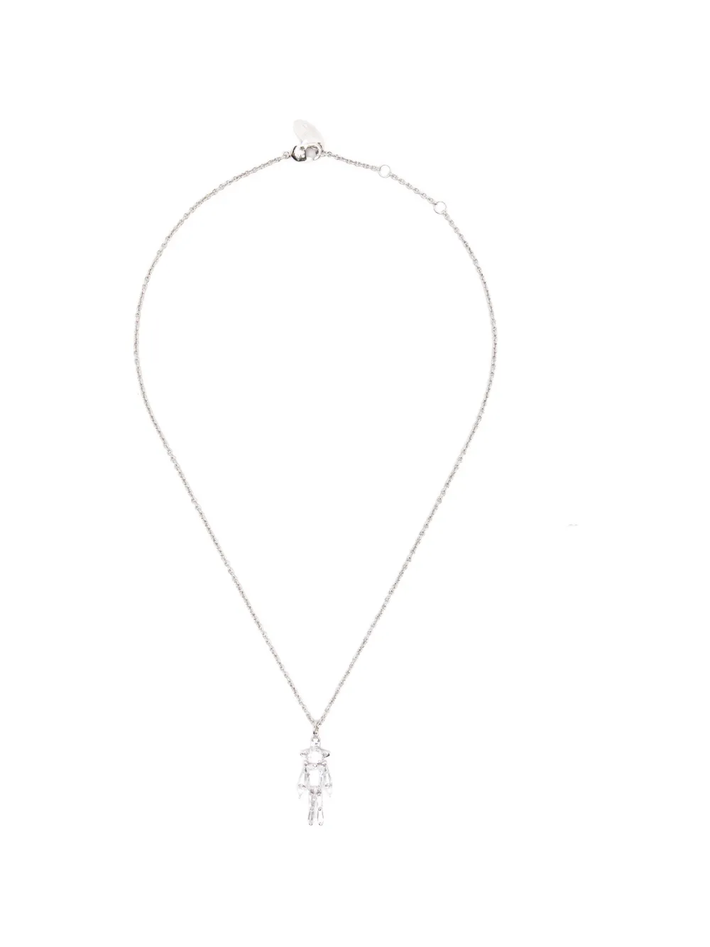 Vivienne Westwood Issa Pendant crystal-embellished necklace - Argento