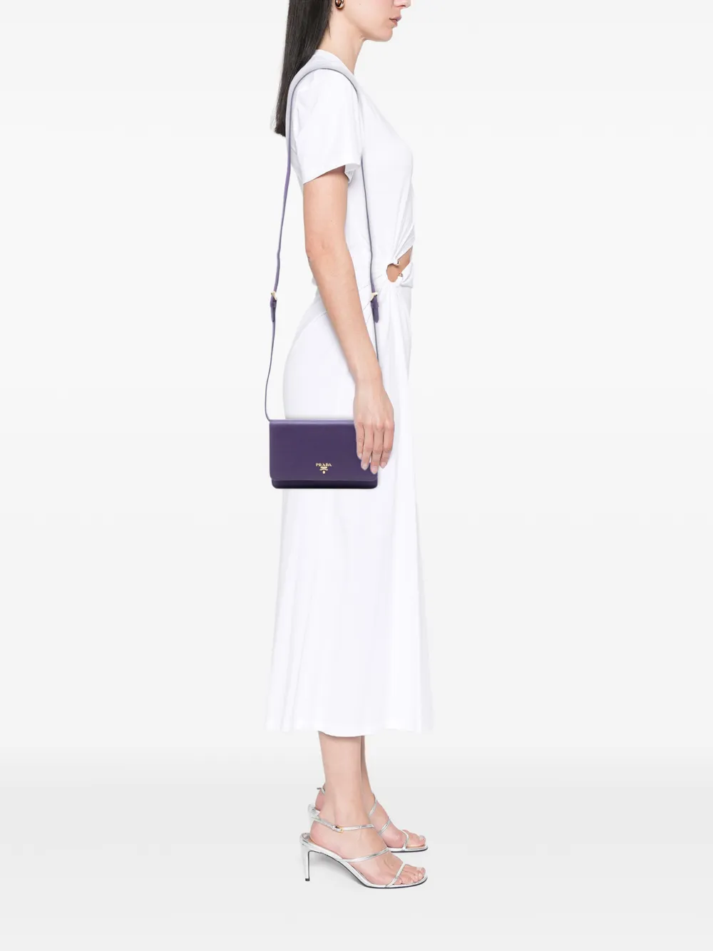 2010-2026 Saffiano Wallet On Strap Crossbody Bag