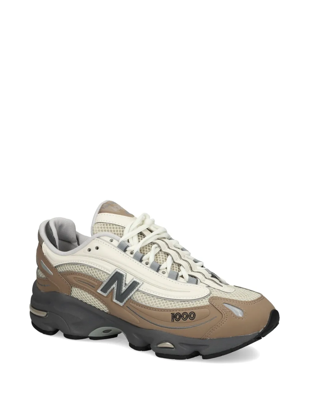 New Balance 1000 sneakers met logodetail Beige