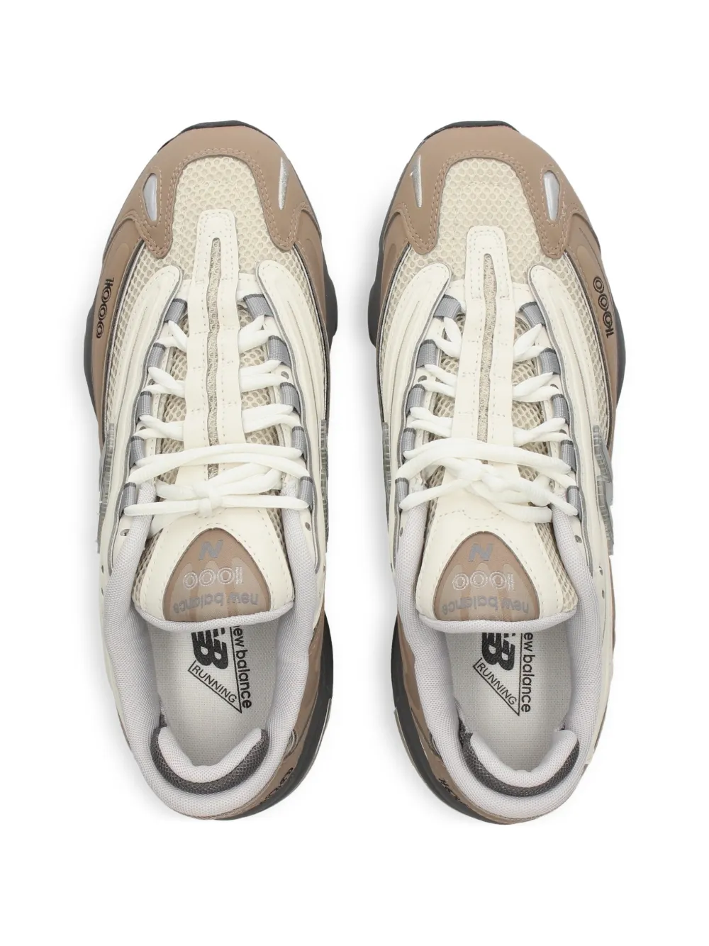 New Balance 1000 sneakers met logodetail Beige