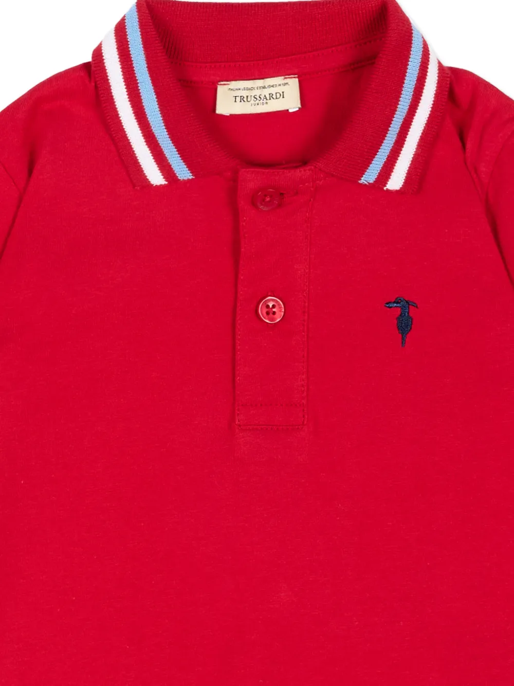  Trussardi Junior Short-sleeve Polo Shirt - Red 