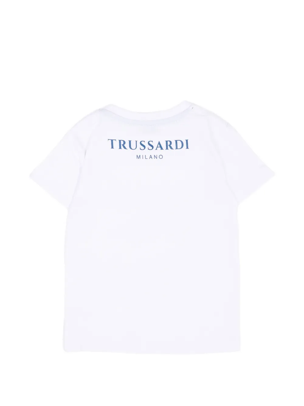 TRUSSARDI JUNIOR T-shirt met logo Wit